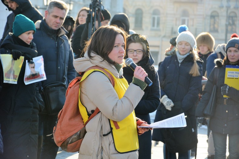 Oksana Pokalchuk, Amnesty International
