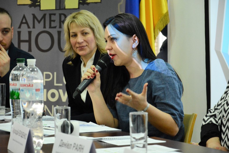 Tatiana Pechonchyk, chairman of the Human Rights Information Centre
