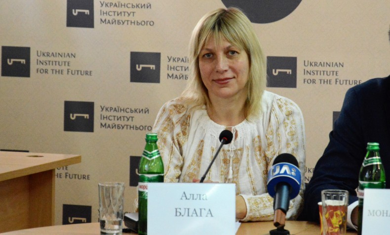 Alla Blaha, analyst of the Ukrainian Helsinki Human Rights Union