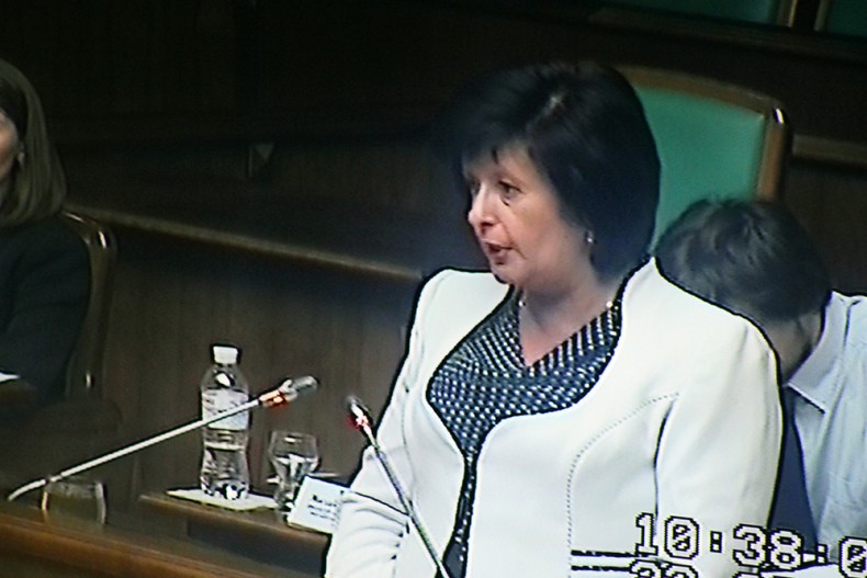 Valeria Lutkovska, the Parliament Commissioner for Human Rights
