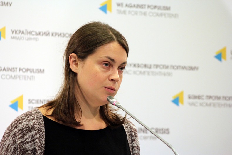 Maria Tomak, coordinator of the Media Initiative for Human Rights