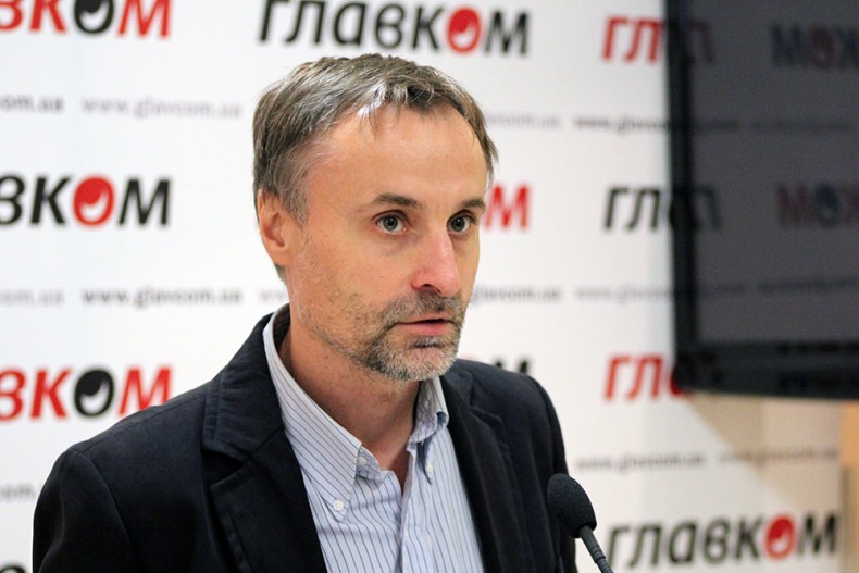 Oleksandr Zinchenkov, an expert at the LGBT Human Rights Nash Svit Center