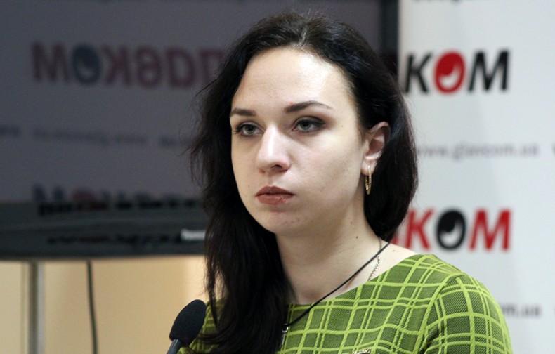 Alina Pavliuk, a lawyer of the Strategic Litigations Center of UHHRU
