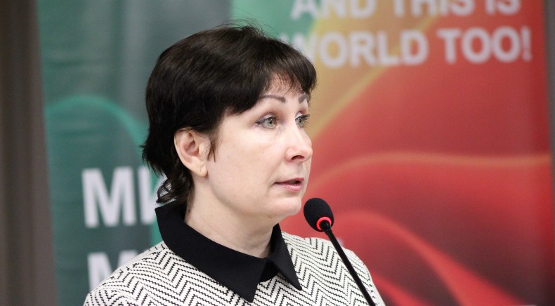 Aksana Philipishyna, representative of the Ombudsperson’s Office