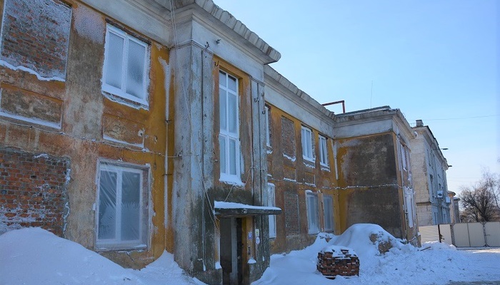 Соціальний будинок на вулиці Красномаякській у березні 2018