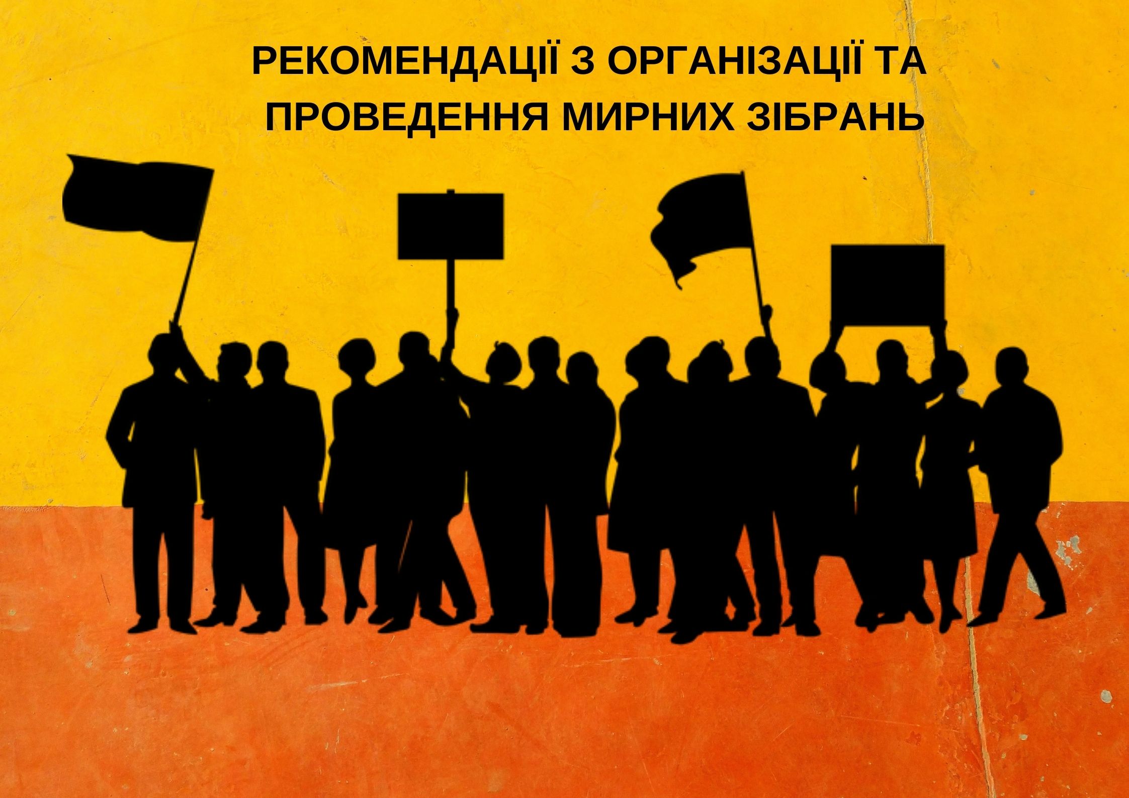 Експерти з УГСПЛ та партнерських організацій підготували рекомендації з організації та проведення мирних зібрань